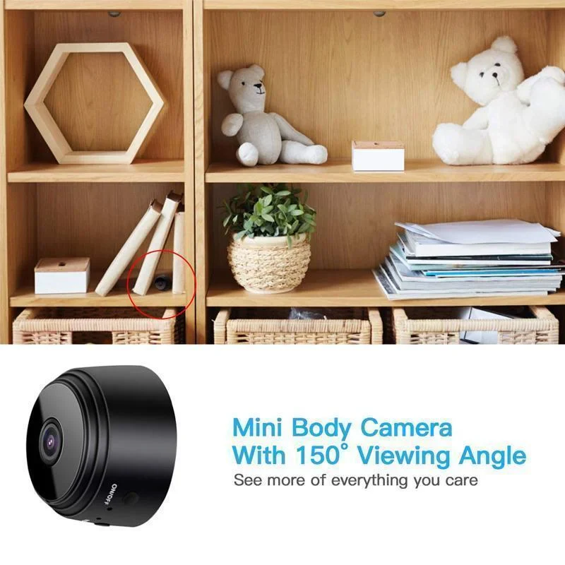 1080p Magnetic WiFi Mini Camera - Image 2
