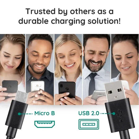 10ft Premium Micro USB Cable - Image 3