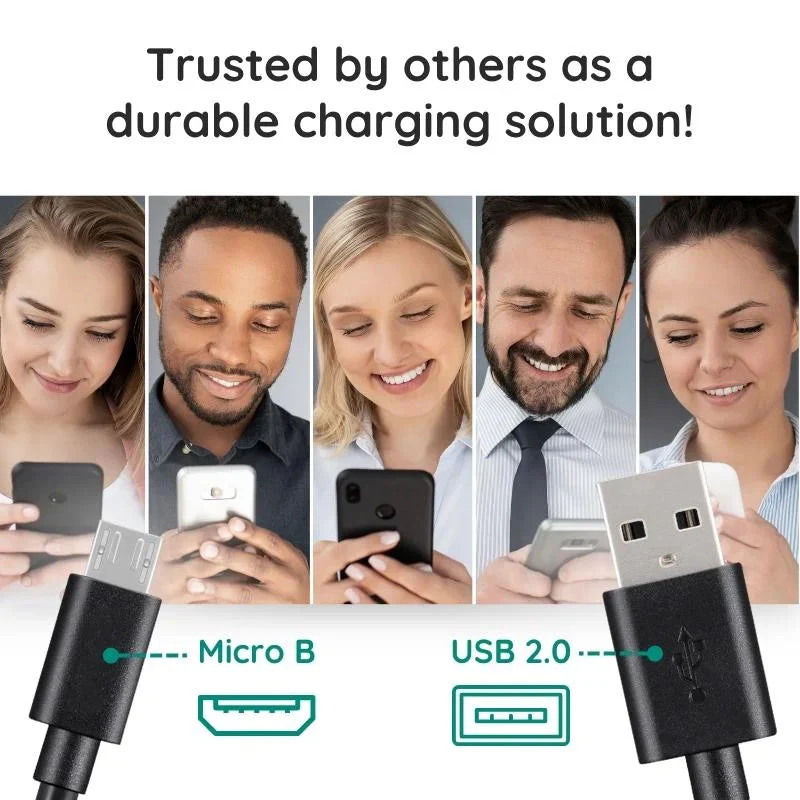 10ft Premium Micro USB Cable - Image 6