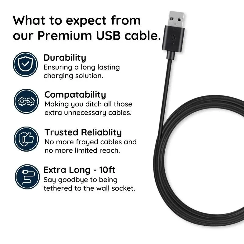10ft Premium Micro USB Cable - Image 9