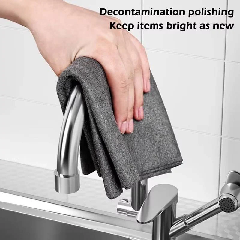 10pcs Versatile Microfiber Cloths for Windows Car Kitchen - Image 5
