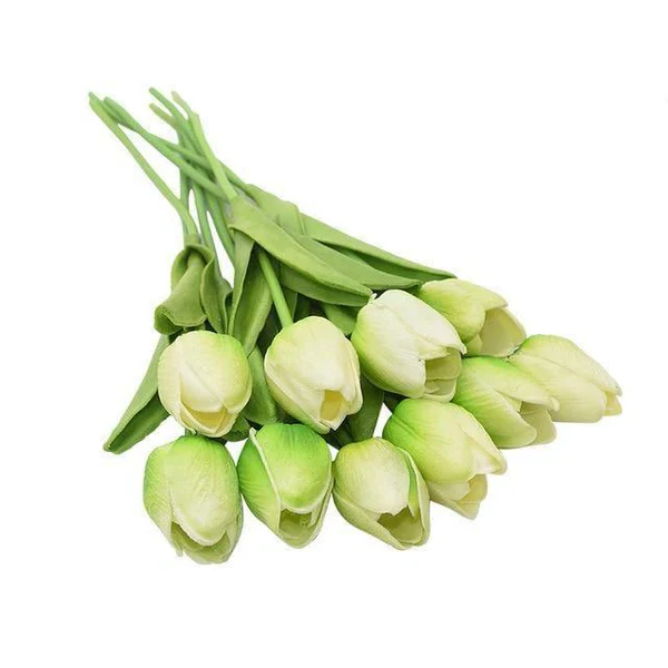 10x Artificial Tulips Flowers - Image 20