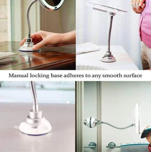 10X Magnifying LED Lighted Flexible Mirror - Image 9