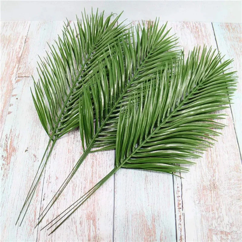 12 Artificial Palm Leaves - Image 2
