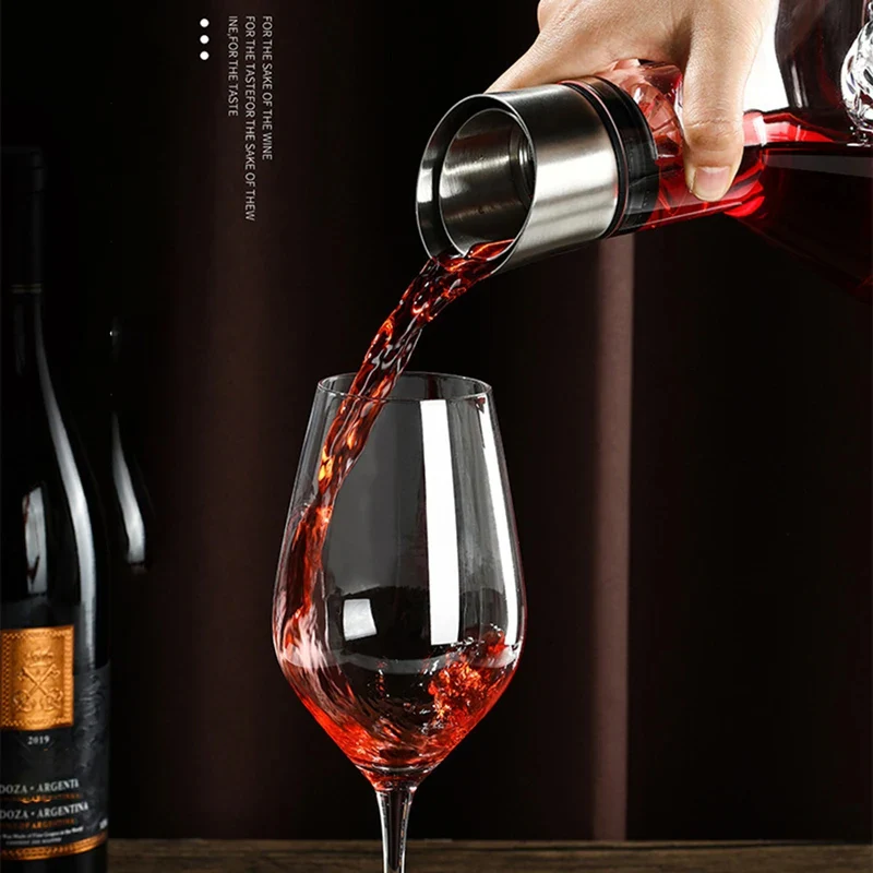 1500ml Wine Decanter with Aerator - Image 3