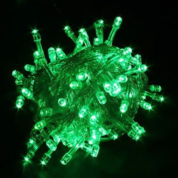 17-Meter String of 100 Led Solar-Powered Fairy Lights - Image 5