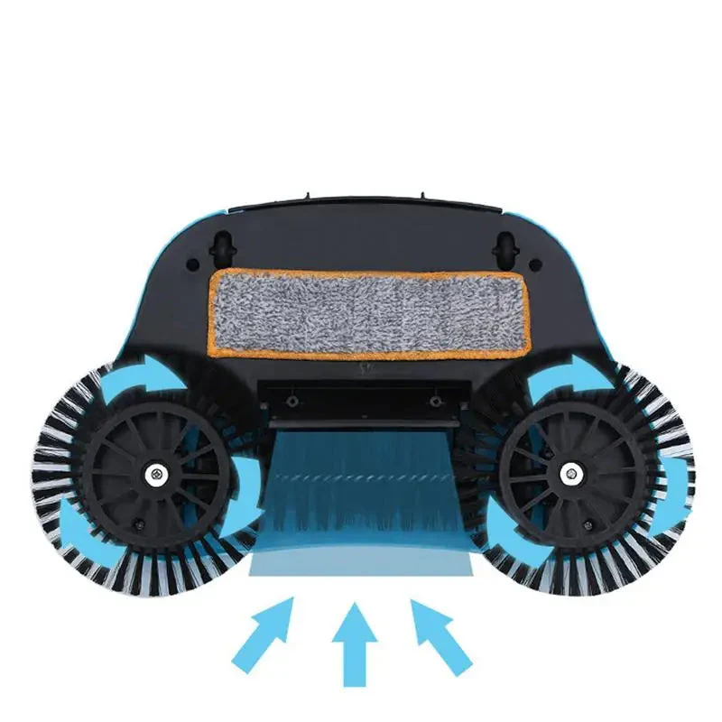 Manual 2-in-1 Broom with Rotating Brush - Image 2