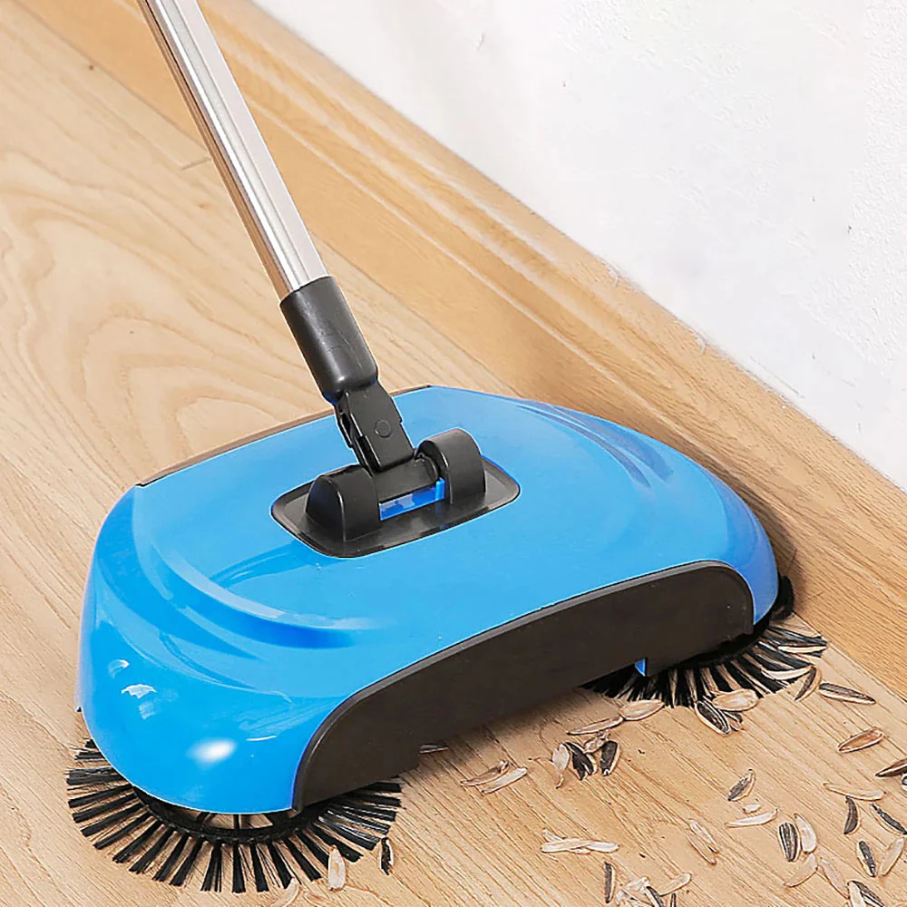 Manual 2-in-1 Broom with Rotating Brush - Image 5