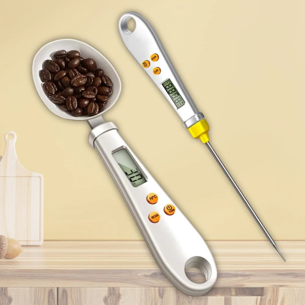 2-in-1 Digital Mini Spoon Scale & Food Thermometer - Image 3