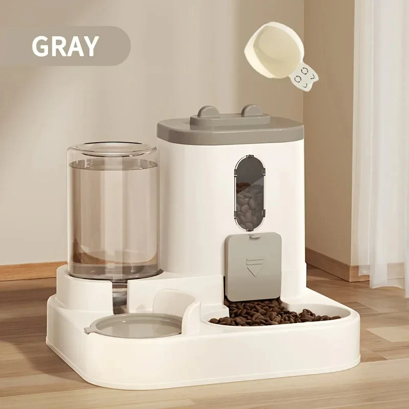 2 in 1 Dog and Cat Feeder with Water Dispenser - Image 3