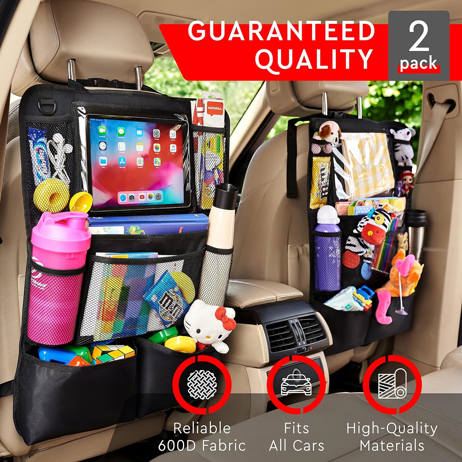 2-pack Car Backseat Organizer - Image 3
