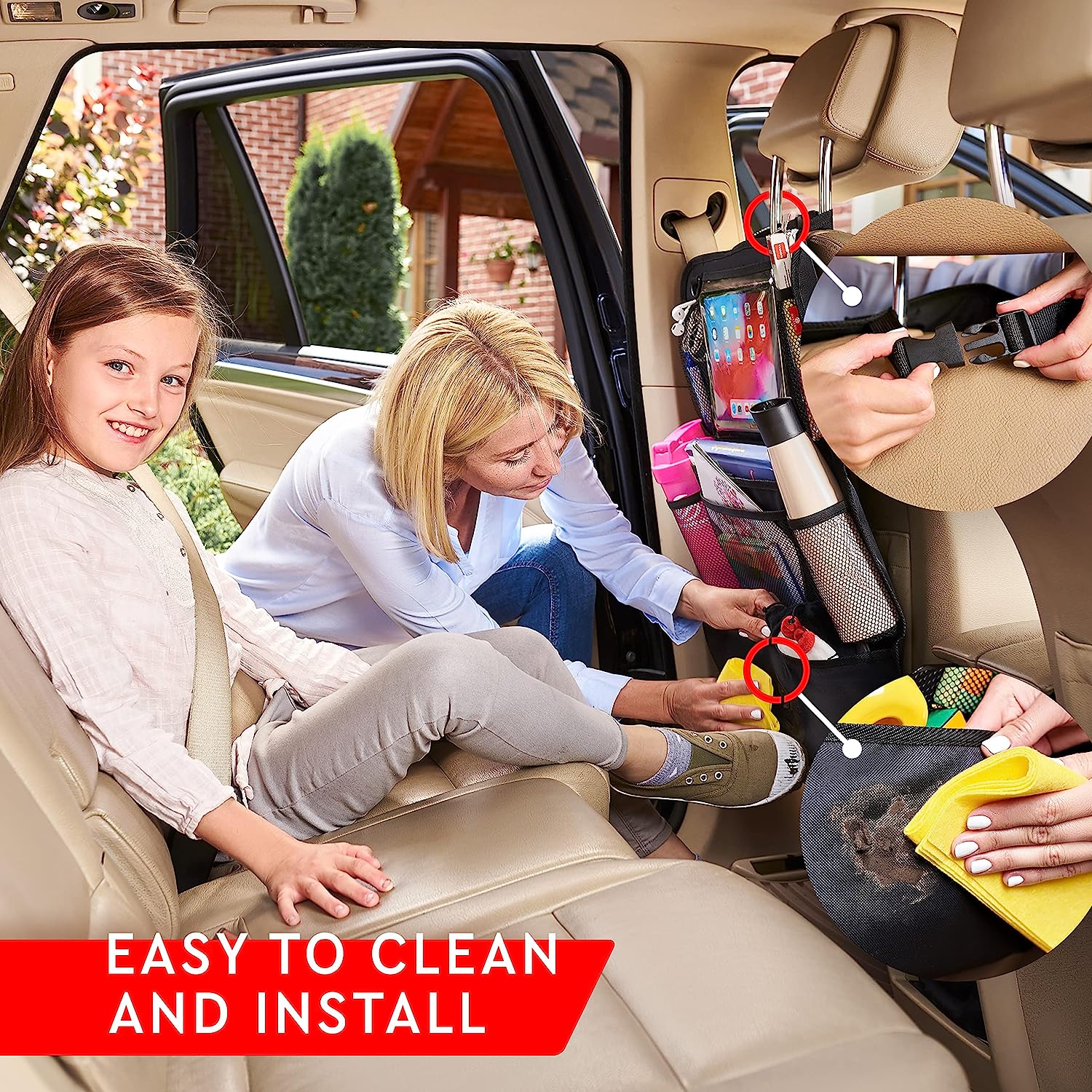 2-pack Car Backseat Organizer - Image 6