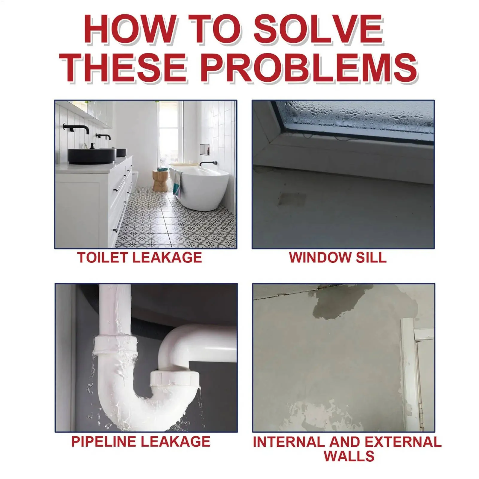 2 Set Leak Repair Waterproof Sealant Spray All Purpose - Image 4