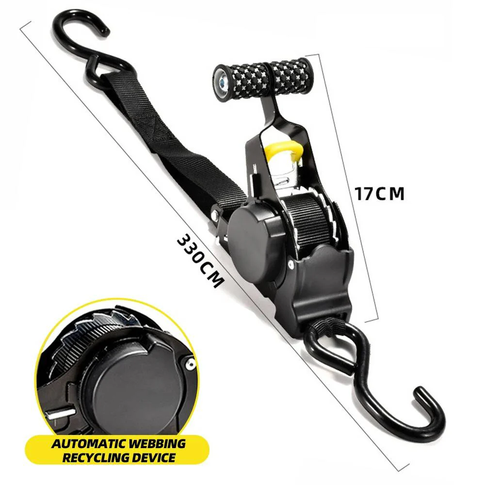2-set Retractable Ratchet Straps - Image 7