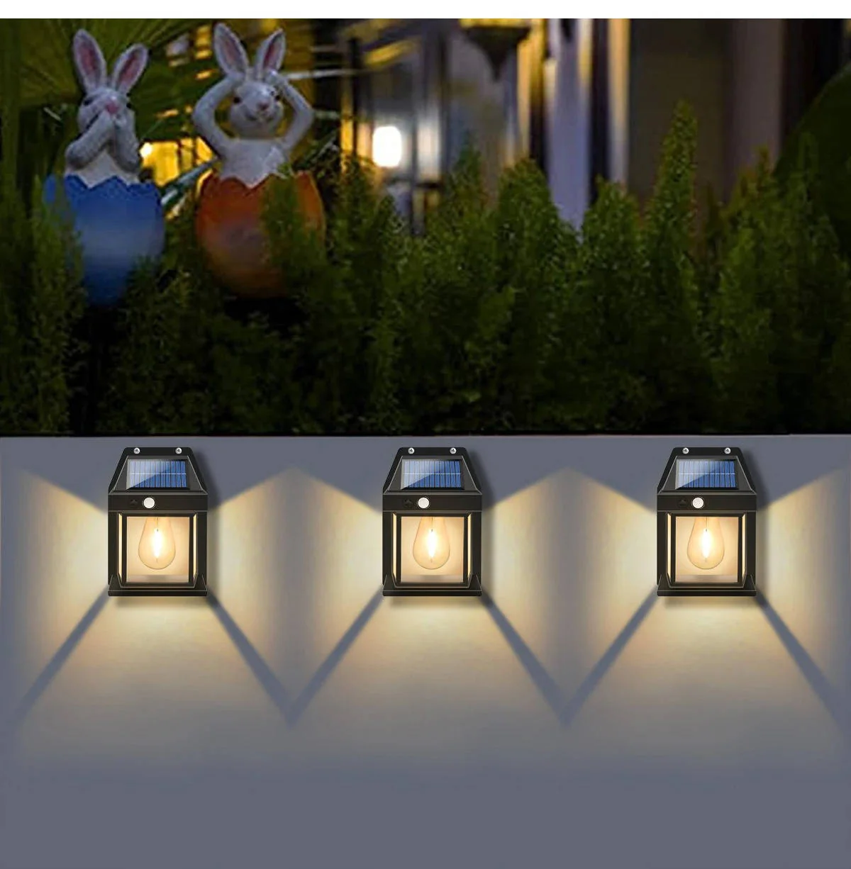 2 Set Solar Wall Lamp Outdoor - Image 9