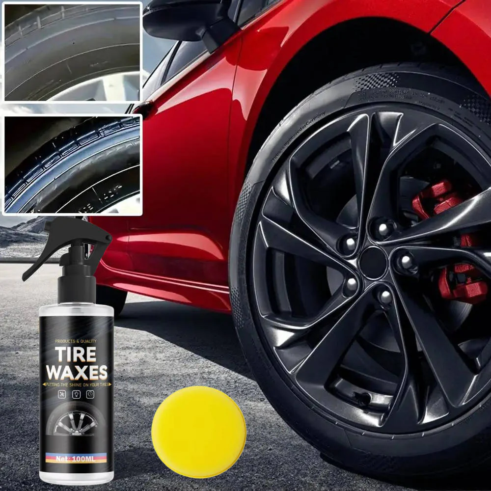 2 Set Tire Shine Spray