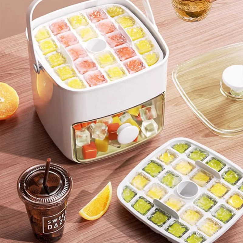 2-Stage Push In Ice Cube Tray - Image 2