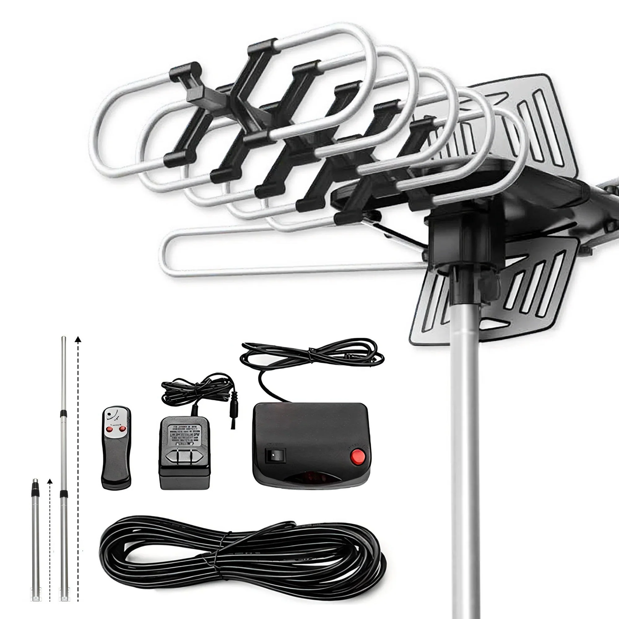 2025 Long Distance Digital Outdoor HD TV Antenna with Full 360 Directional Motor Free HD Channels - Image 8