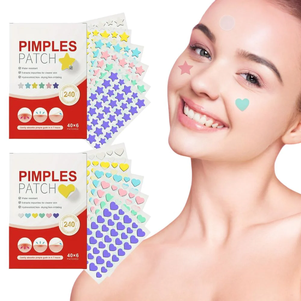 240 Pcs Cute Colorful Pimple Patches - Image 2