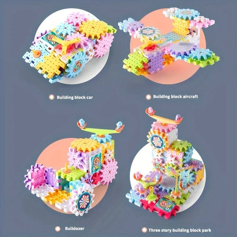 263 Pcs Kids Building Blocks Kit - Image 5