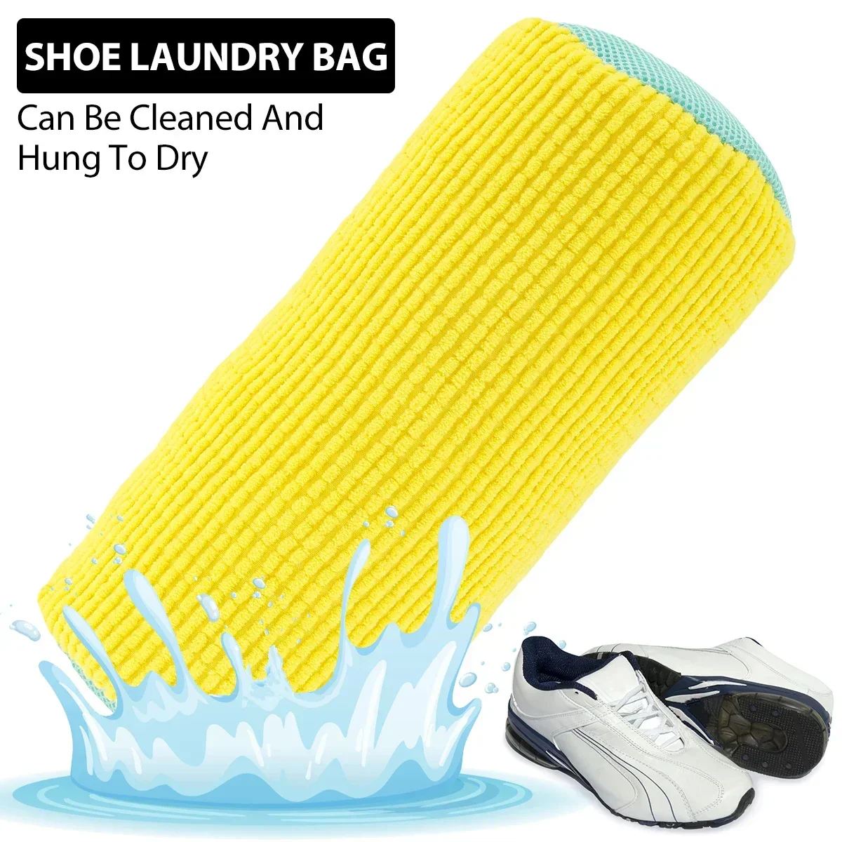 2Pcs Shoes Washing Bag for Laundry - Image 2