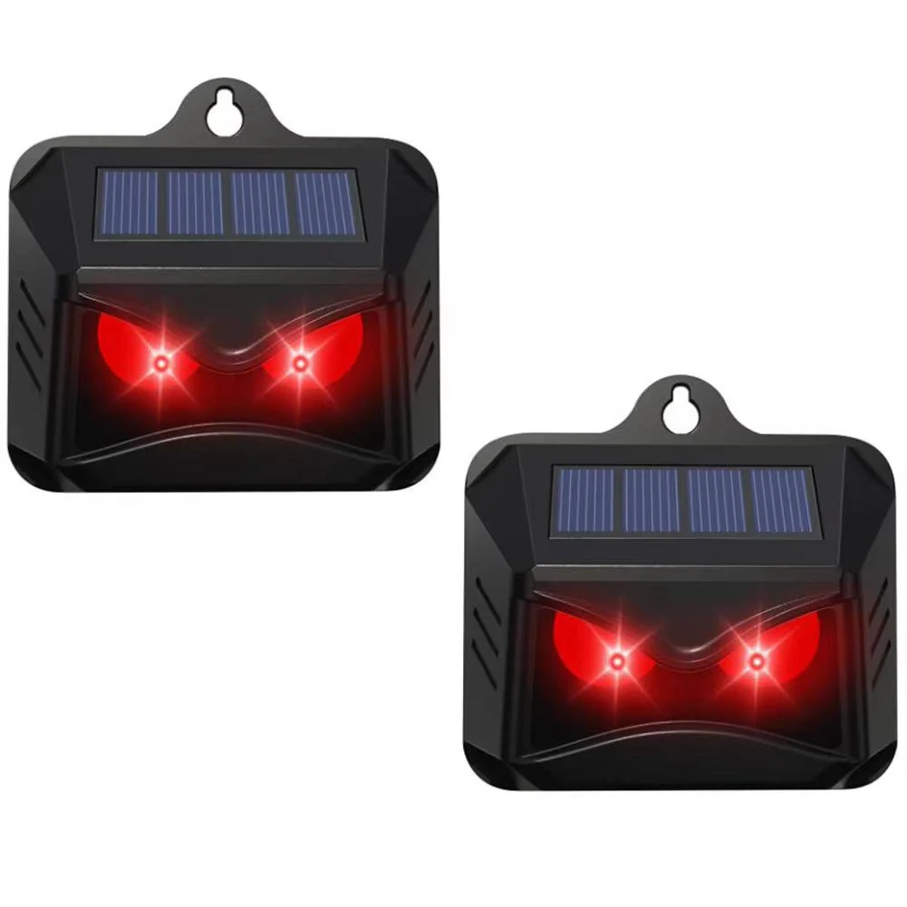 2pcs Solar Powered Ultrasonic Animal Repellent - Image 9