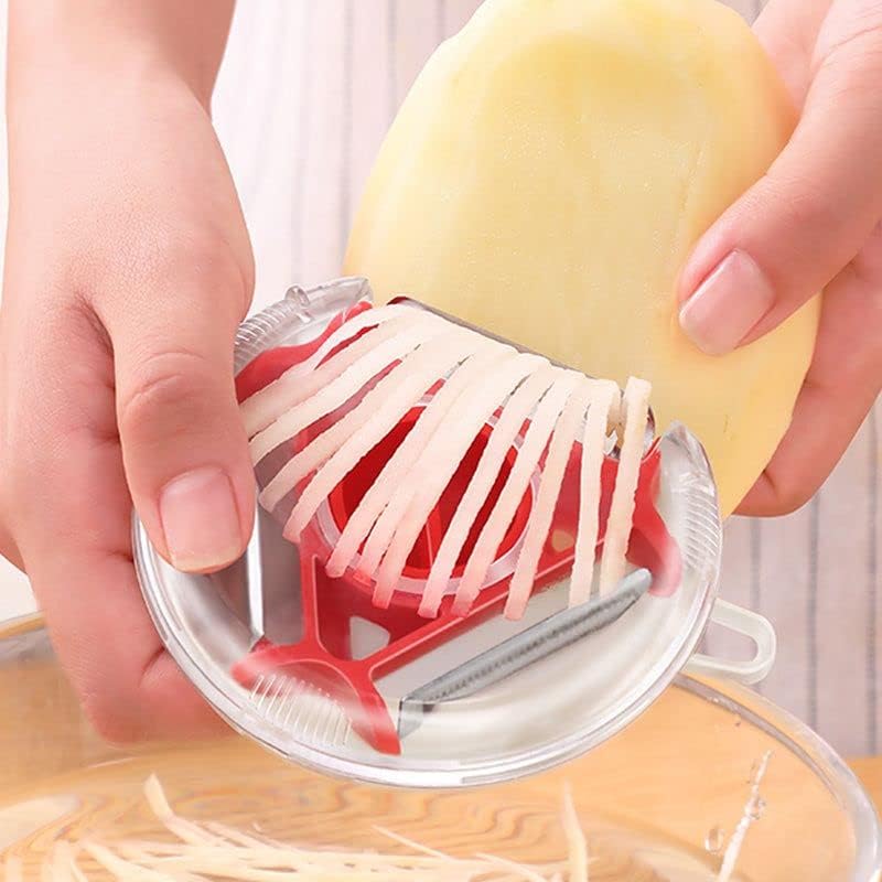 3-in-1 Vegetable Peeler Shredder Kitchen Tool - Image 3