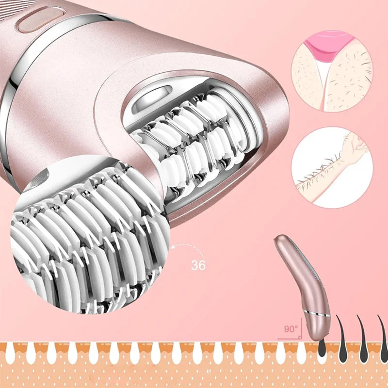 3-in-1 Waterproof Electric Shaver for Women - Image 4