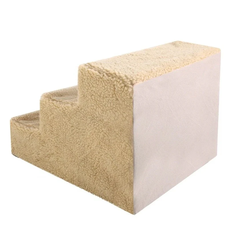 3 Step Portable Dog Stairs For Tall Bed - Image 5