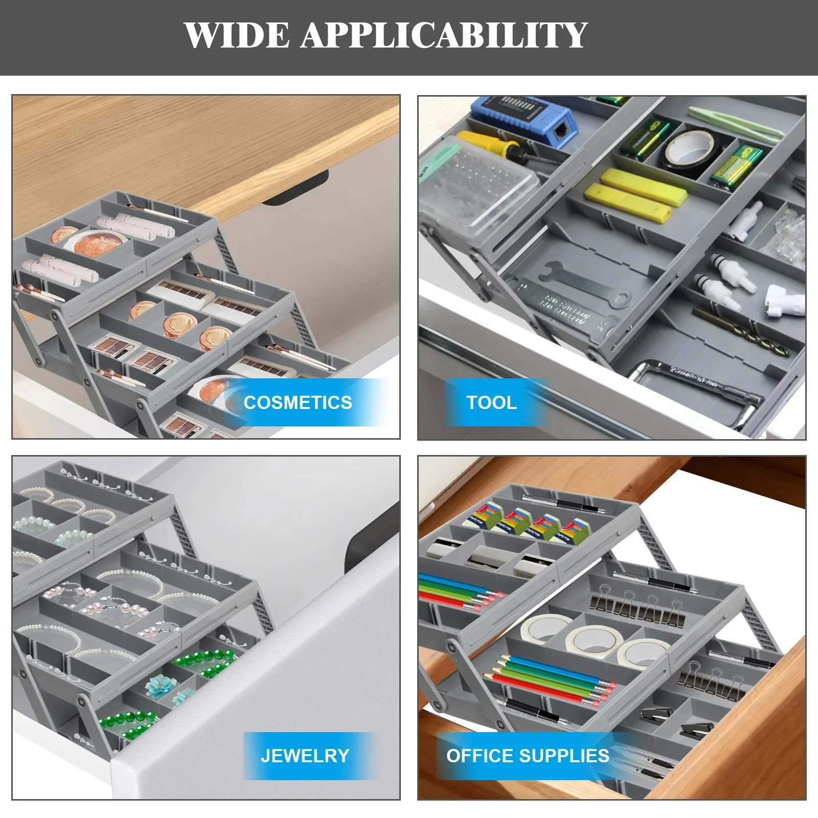3-Tier Drawer Organizer - Image 2