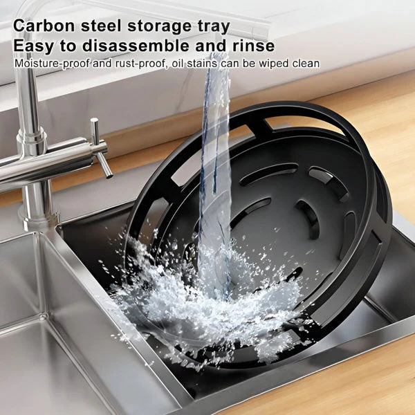 3-Tier Swivel Metal Organizer - Image 2
