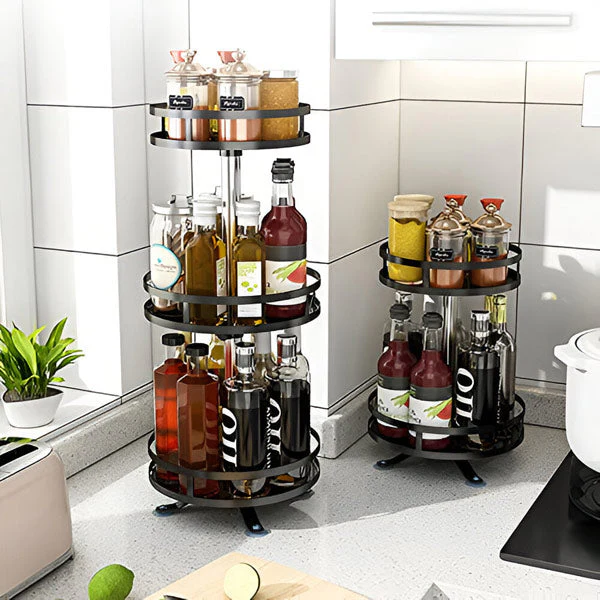 3-Tier Swivel Metal Organizer - Image 4