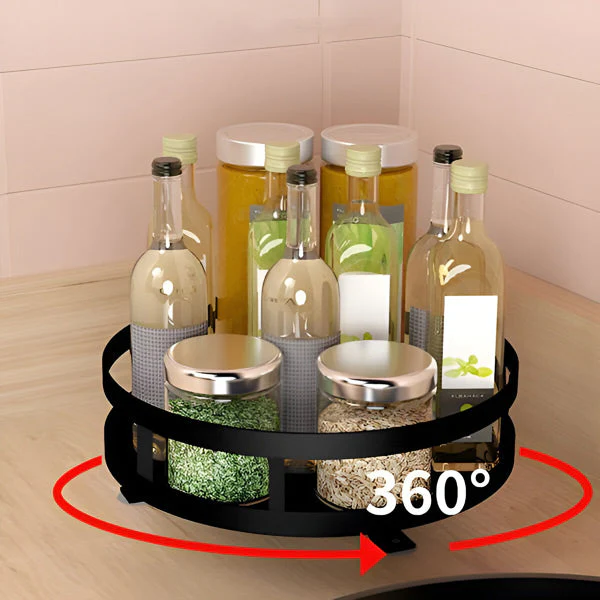 3-Tier Swivel Metal Organizer - Image 5