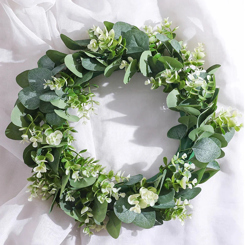 Elegant Eucalyptus Wreath - Image 2