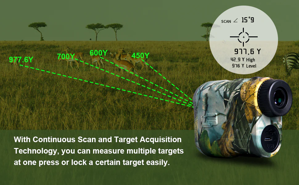 1000 Feet Hunting Range Finder - Image 6