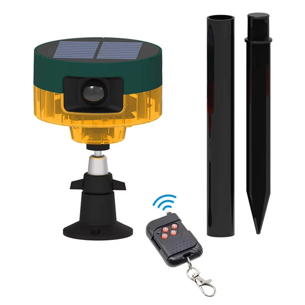 360 Degree Solar Repeller For Pigeon Bird Wild Boar Rabbit Deer - Image 10