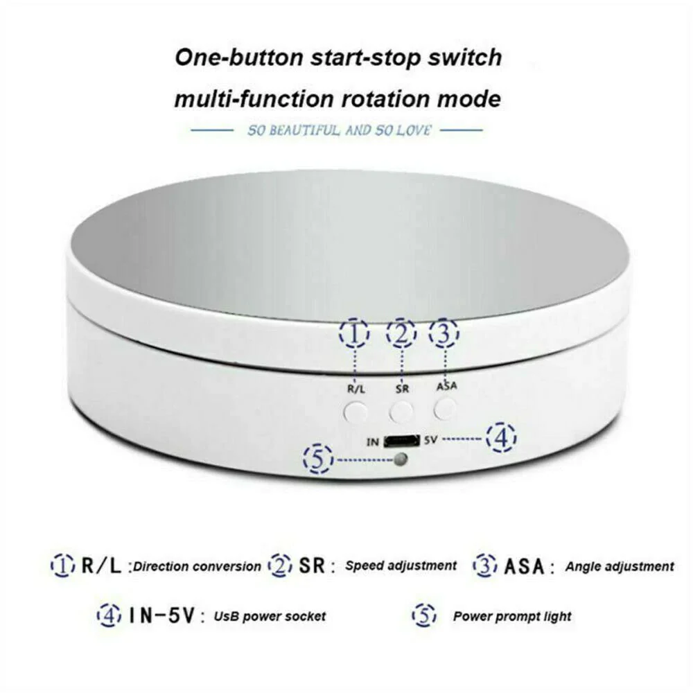 360° Electric Motorized Rotating Display Rack - Image 2
