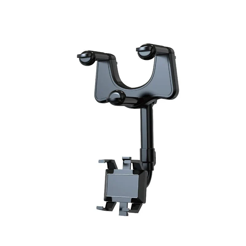 360° Rotating Multifunctional Car Mirror Phone Holder - Image 8