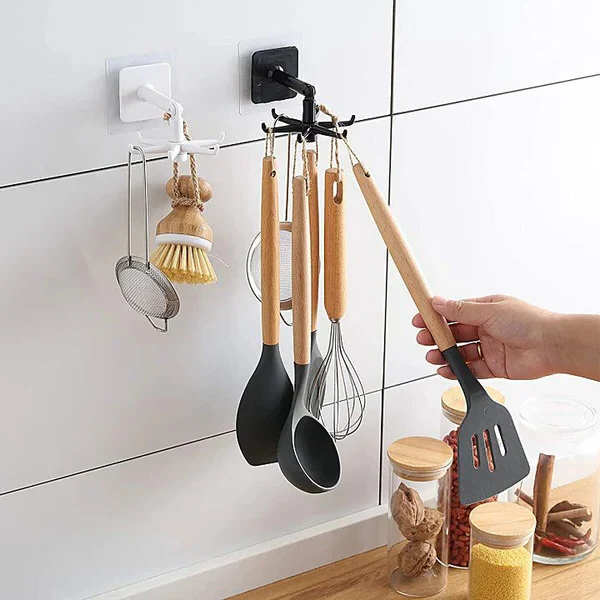 360° Rotating Self-Adhesive Utility Hook - Image 4