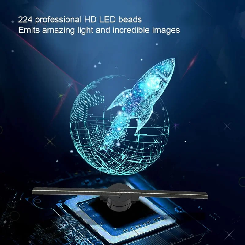 3D Hologram LED Fan Projector - Image 2