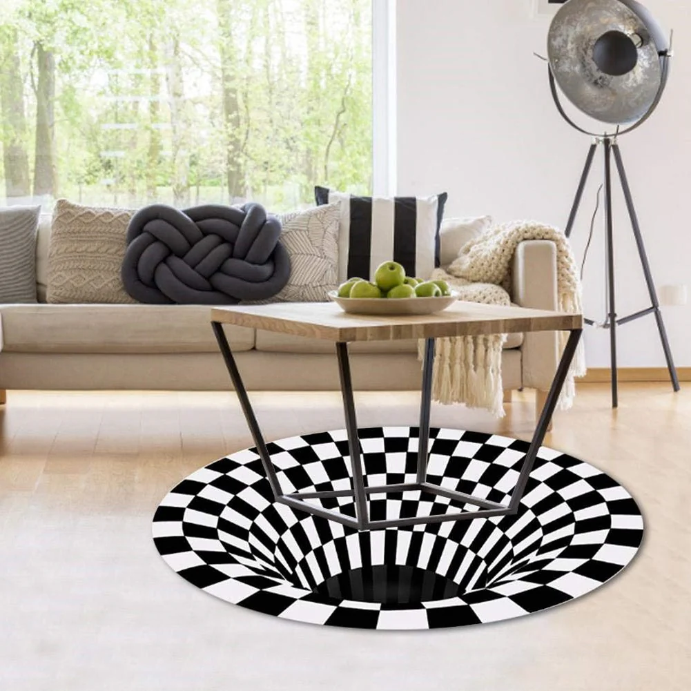 3D Vortex Illusion Rug - Image 4