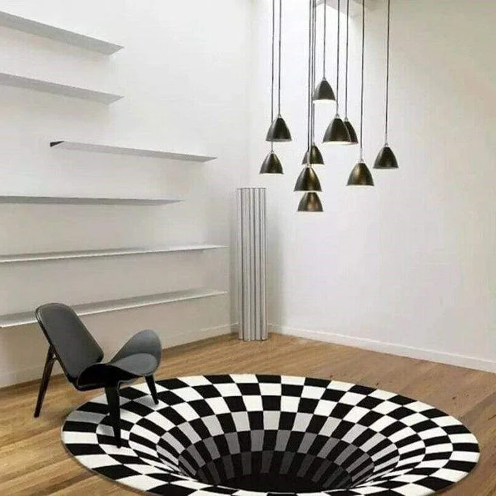3D Vortex Illusion Rug - Image 5