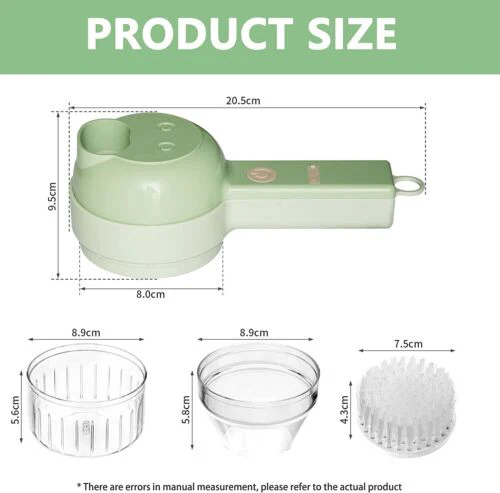 4 In 1 Electric Food Cutter - Image 10