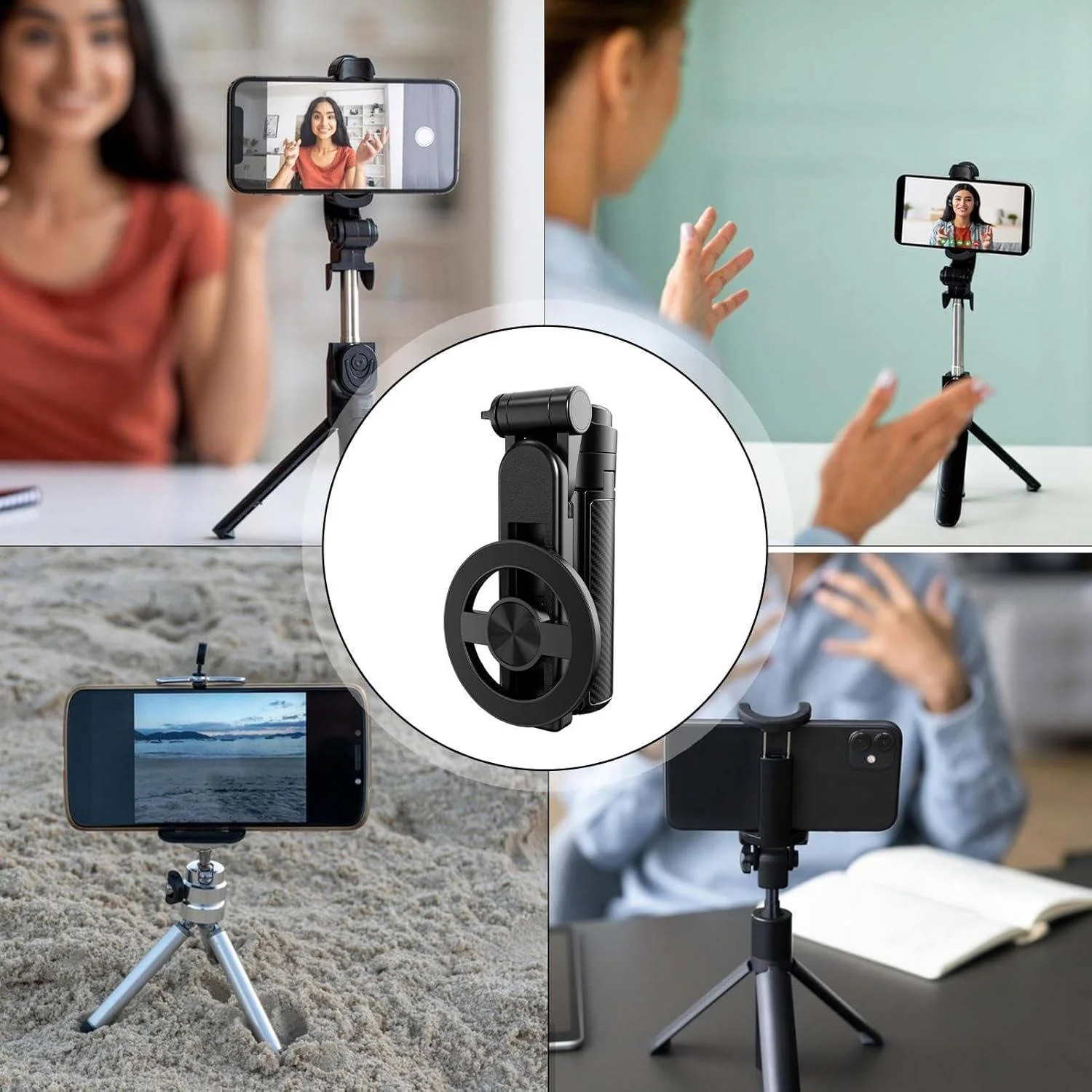 4 in 1 Multifunctional Magnetic Selfie Stick - Image 6