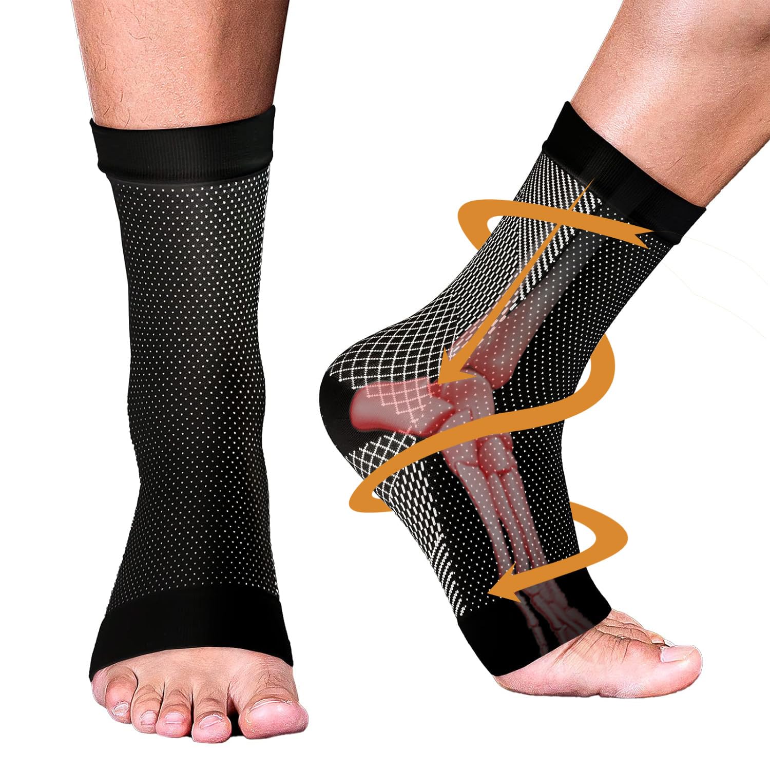 4 Pairs of Premium Therapy Socks For Men and Women - Image 6
