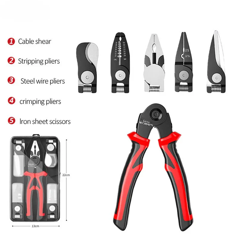 5-in-1 Electric Multifunctional Pliers Set - Image 3