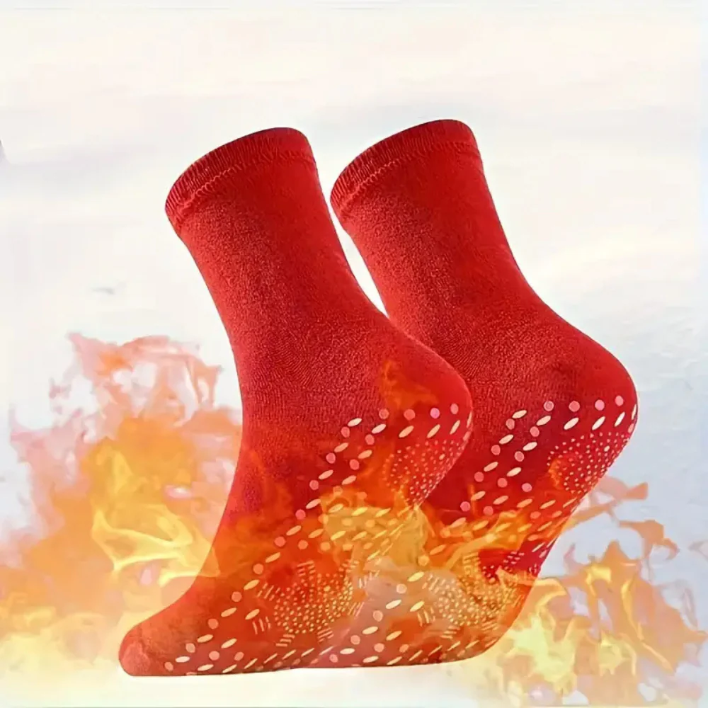 5 Pairs Self Heating Winter Warmer Socks - Image 2