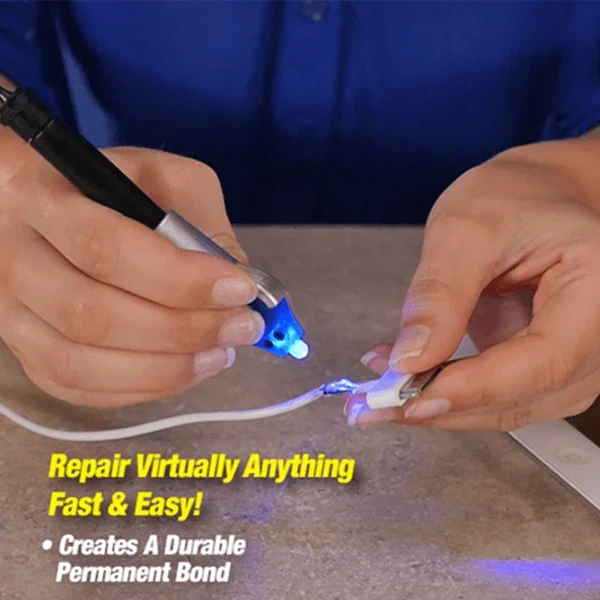 5 Second Super Glue with UV Light Technology - Image 2