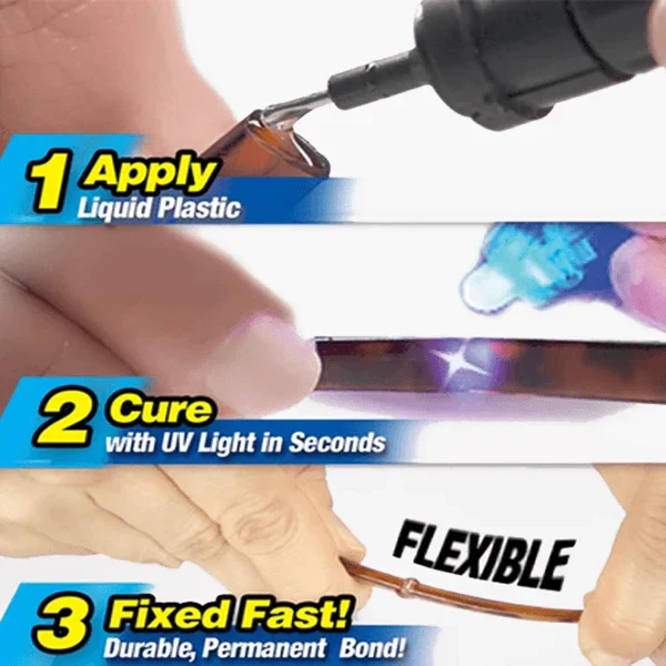 5 Second Super Glue with UV Light Technology - Image 3
