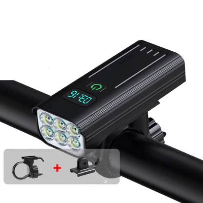 5000 Lumen Bike Light with 12 LEDs & USB-C Rechargeable Battery - Image 5